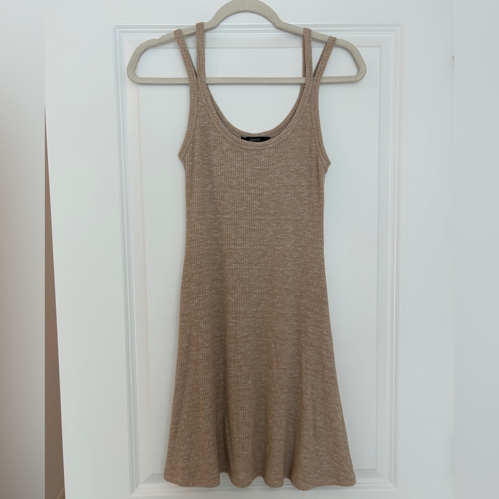 Forever 21 Tan Knit Mini Dress